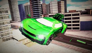 Sport Car Flying Simulator pro - Screenshot 1