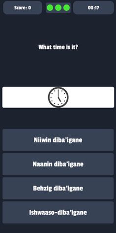 Ojibway Quiz Game - Screenshot 2