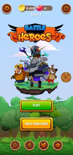 Battle Heroes: Sort Puzzle - Screenshot 1