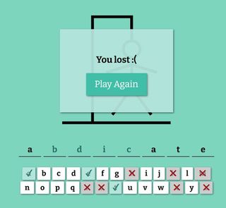 Simple Hangman - Screenshot 3