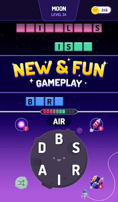 Star Words : New Brain Game - Screenshot 1