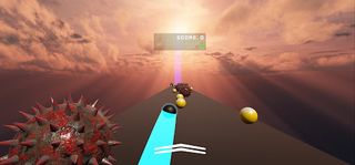 Rolling Neon Ball - Screenshot 3