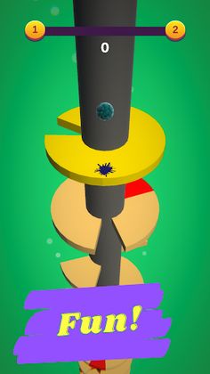 Helix Jump: One Tap Challenge - Screenshot 1