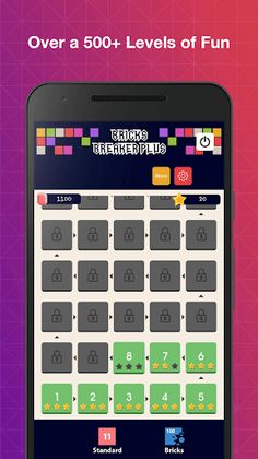 Bricks Breaker Pro - Screenshot 1