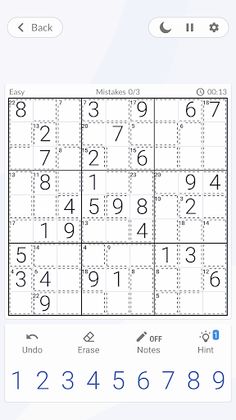 Killer Sudoku - Sudoku Puzzles - Screenshot 2