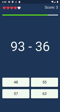 Mathh, a maths game for adults - Screenshot 3