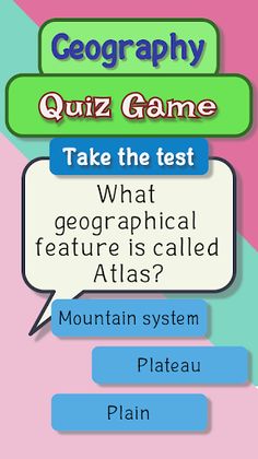 Geography quiz game - Screenshot 1