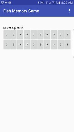 Fish Memory Game - Screenshot 1