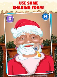 Santa Claus Shaving Salon - Screenshot 2