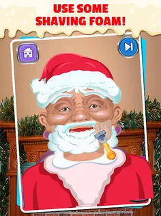 Santa Claus Shaving Salon - Screenshot 2