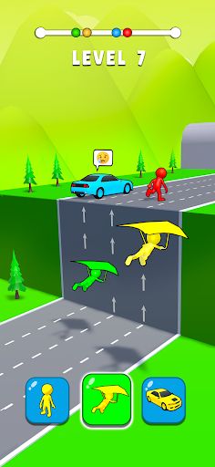 Shape Shift Car Game - Screenshot 2