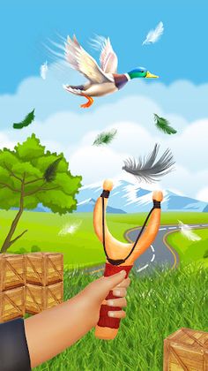 Slingshot Bird Shooting Game - Screenshot 2