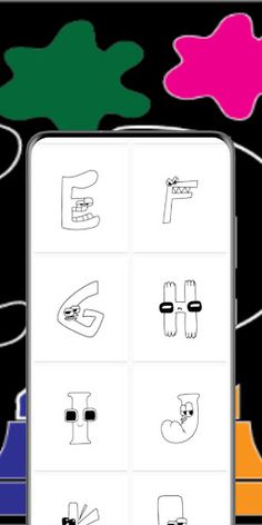 Alphabet Lore Coloring Book - Screenshot 3