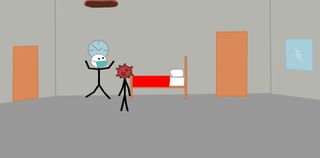 Stickman Escape Hospital Virus - Screenshot 1