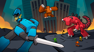 MechaStick Fighter - Screenshot 1