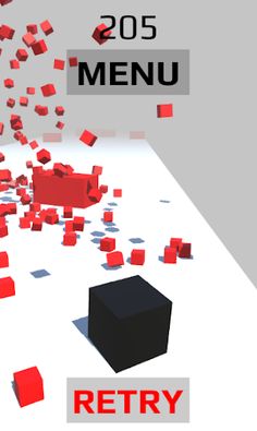 BLACK RUNNER - 3D Infinite Run - Screenshot 4