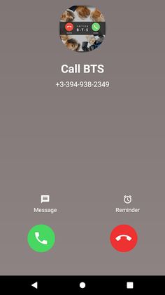 BTS Call Fake And Chat - Screenshot 2