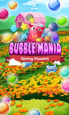 Bubble Mania Spring Flowers - Screenshot 1