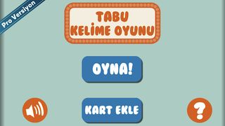 Tabu - Yasak Kelime - Screenshot 1