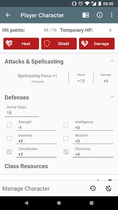 D&D Session Assistant - Screenshot 1