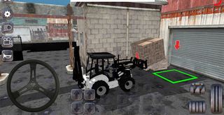 Backhoe Loader: Excavator Simu - Screenshot 1