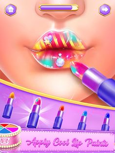 Lip Art: Lipstick Makeup Game - Screenshot 2