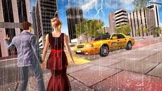 Yellow Cab City Driving Games - Screenshot 2