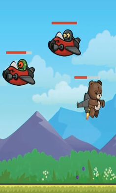 Jetpack Bear Adventure - Screenshot 3