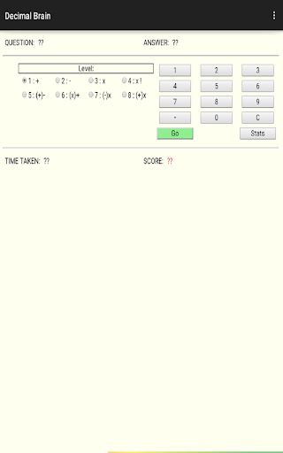 Decimal Brain - Screenshot 2