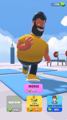 Fitness Master: Idle Gym - Screenshot 1