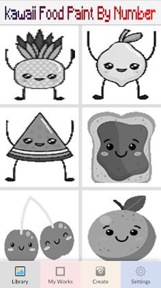 Kawaii Food Draw Number-Kawaii - Screenshot 4