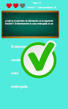 Los Adverbios Juego Educativo - Screenshot 3