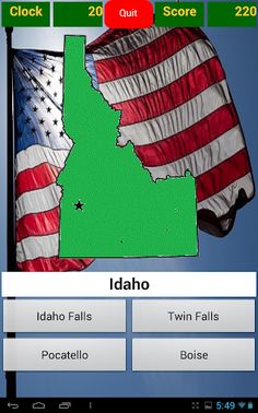 Capitals-US - Screenshot 2