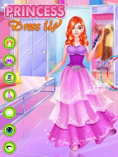 Princess Dress Up : Makeup Sal - Screenshot 1