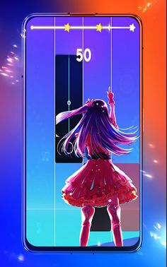 Oshi no Ko Game Piano Tiles - Screenshot 3