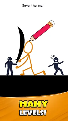 Stickman Rescue: Draw Game - Screenshot 4