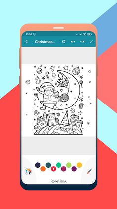 Christmas Winter Coloring Book - Screenshot 3