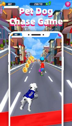 Pet Dog Run - Screenshot 1