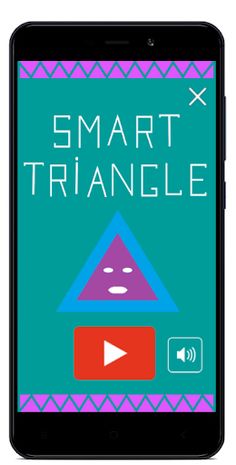 Smart Triangle - physics puzzl - Screenshot 1