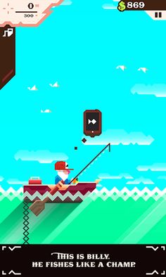 Ridiculous Fishing - Screenshot 1