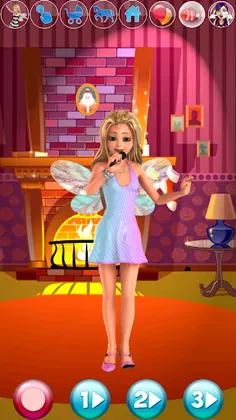 My Little Talking Ice Princess - Screenshot 1