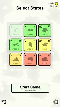 States of Austria Quiz - Screenshot 3