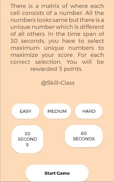 Tap The Unique - Screenshot 2