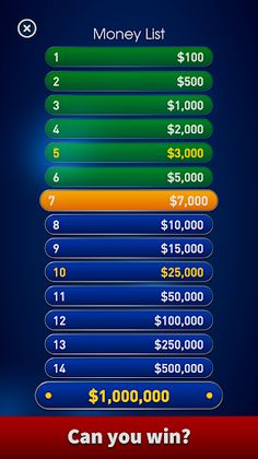 Millionaire 2025 Trivia Quiz - Screenshot 4