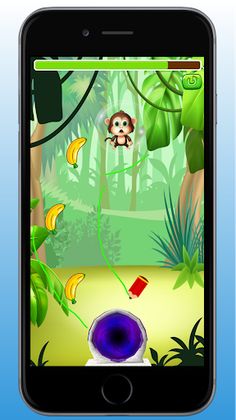 Monkey Pencil Rush - Screenshot 2