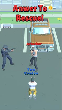 Trivia Rescue 3D - Screenshot 1