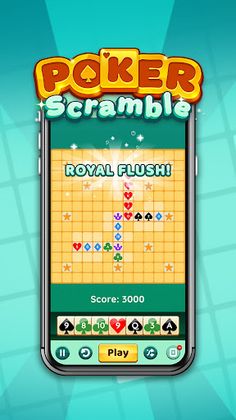 Poker Scramble - Screenshot 1