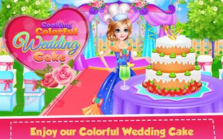 Cooking Colorful Wedding Cake - Screenshot 1
