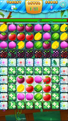 Jungle Fruit: Link match 3 gam - Screenshot 3