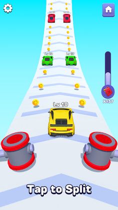 Merge Car Racing Master 3D - Screenshot 2